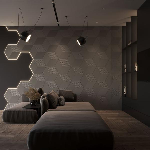 Гипсовая 3D Панель M-52 Гипсовая 3D Панель M-52 в Липецке | Loft Concept