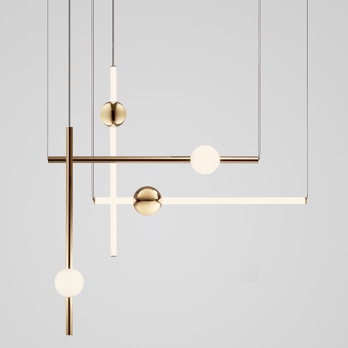 Подвесной светильник lee broom ORION GLOBE LIGHT 66 Глянцевое золото Белый Подвесной светильник lee broom ORION GLOBE LIGHT 66 Глянцевое золото Белый в Липецке | Loft Concept