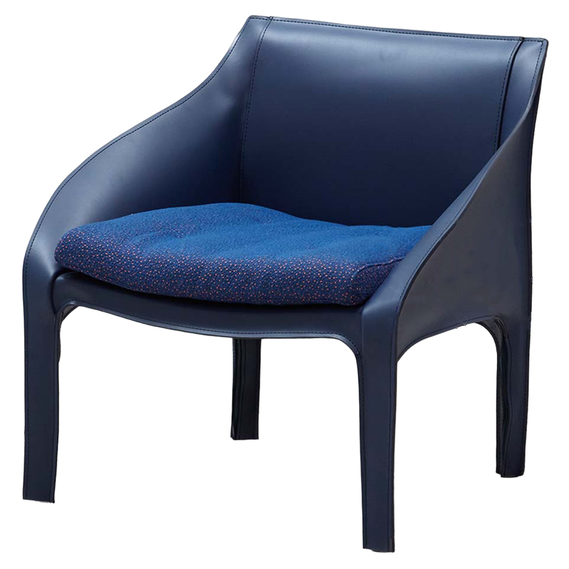 Дизайнерское Кресло Aileen Armchair Blue Синий Дизайнерское Кресло Aileen Armchair Blue Синий в Липецке | Loft Concept
