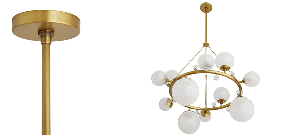 Люстра Arteriors TROON ROUND CHANDELIER Люстра Arteriors TROON ROUND CHANDELIER - Loft-Concept в Липецке