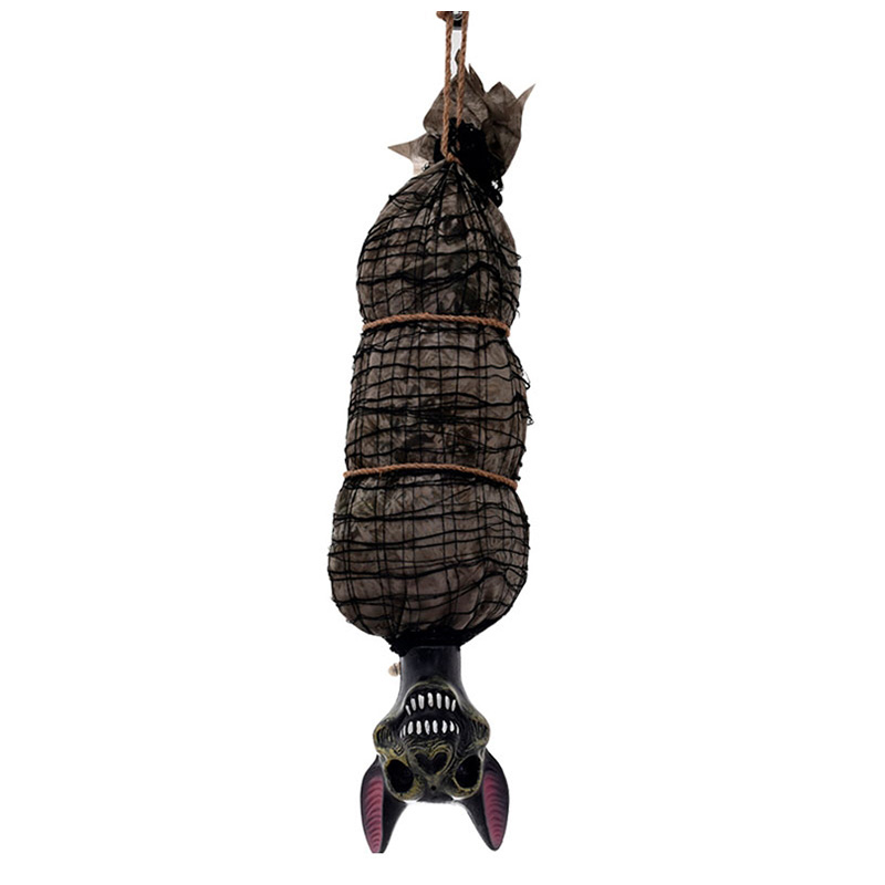 Аксессуар HALLOWEEN Hanging Bat Черный Аксессуар HALLOWEEN Hanging Bat Черный в Липецке | Loft Concept