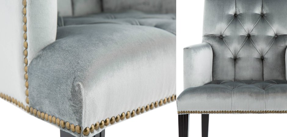 Стул с подлокотниками Parisian Сhic Silver Стул с подлокотниками Parisian Сhic Silver - Loft-Concept в Липецке