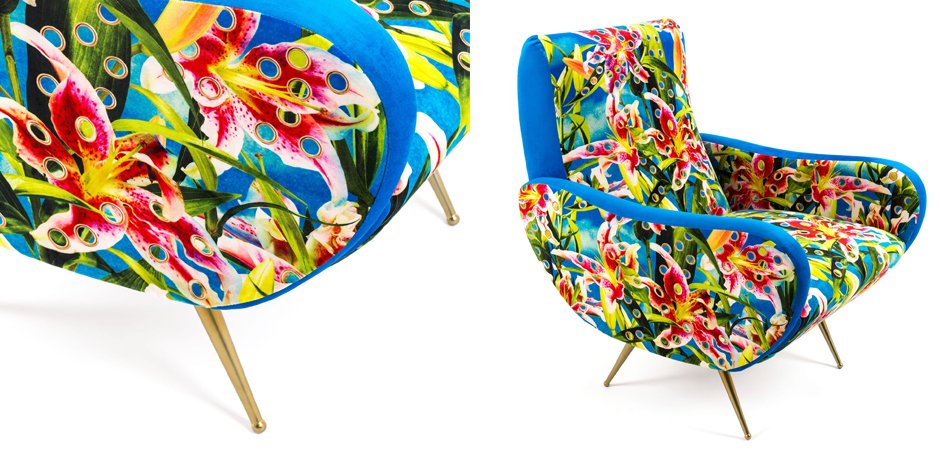 Кресло Seletti Armchair Flowers with holes Кресло Seletti Armchair Flowers with holes - Loft-Concept в Липецке