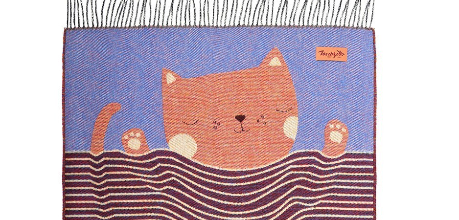 Плед CAT 1 Marzotto - Loft-Concept в Липецке