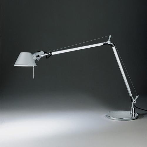 Настольная лампа Tolomeo Tavolo Nero Белый Хром Настольная лампа Tolomeo Tavolo Nero Белый Хром в Липецке | Loft Concept