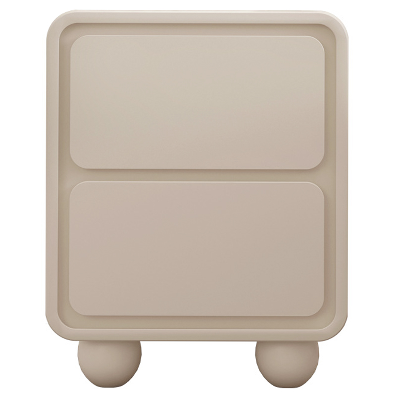 Тумба Cobb Beige Nightstand Бежевый Тумба Cobb Beige Nightstand Бежевый в Липецке | Loft Concept