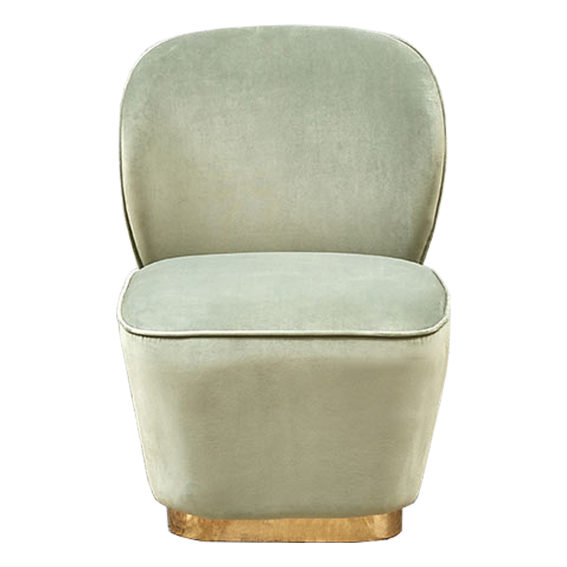 Кресло Petal Armchair Зеленый шалфей Глянцевое золото Кресло Petal Armchair Зеленый шалфей Глянцевое золото в Липецке | Loft Concept