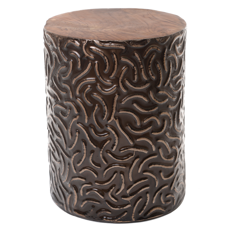 Табурет Emigdi Stool Коричневый Табурет Emigdi Stool Коричневый в Липецке | Loft Concept