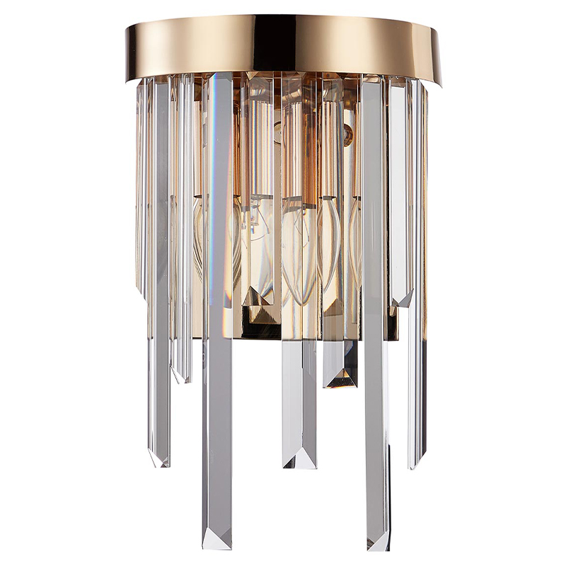 Бра Bennett Wall Lamp gold Золотой Прозрачный Бра Bennett Wall Lamp gold Золотой Прозрачный в Липецке | Loft Concept