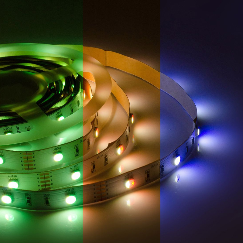 Светодиодная лента 7,2W/m 30LED/m 5050SMD разноцветная 5М Белый Светодиодная лента 7,2W/m 30LED/m 5050SMD разноцветная 5М Белый в Липецке | Loft Concept