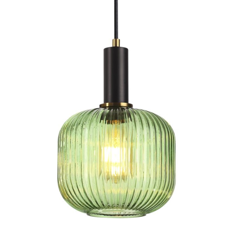 Подвесной светильник Ferm Living chinese lantern Green Прозрачный зеленый Черный Подвесной светильник Ferm Living chinese lantern Green Прозрачный зеленый Черный в Липецке | Loft Concept