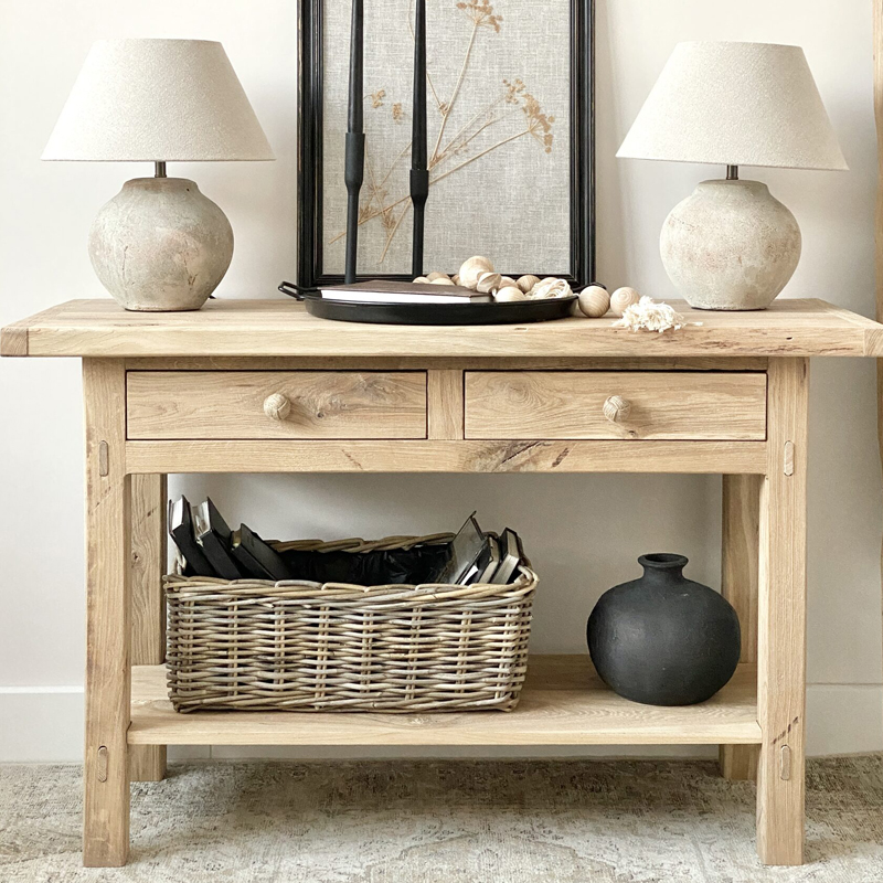 Консоль Reena Two Drawers Console Древесина Консоль Reena Two Drawers Console Древесина в Липецке | Loft Concept