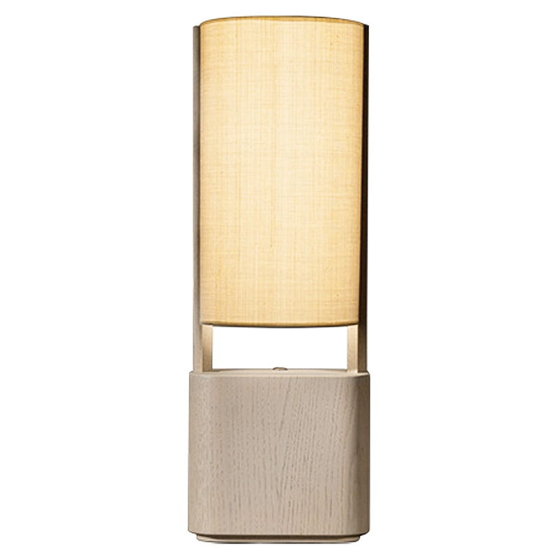 Настольная лампа Raulf Table Lamp Бежевый Белый Настольная лампа Raulf Table Lamp Бежевый Белый в Липецке | Loft Concept