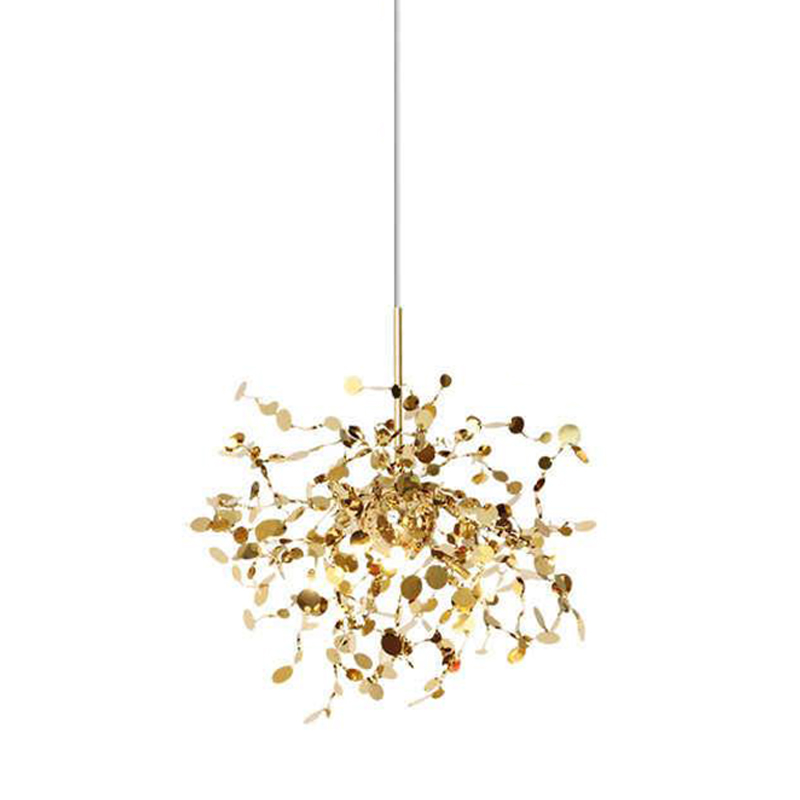 Люстра Terzani Argent Suspension Gold Pendant lamp 50 Золотой Люстра Terzani Argent Suspension Gold Pendant lamp 50 Золотой в Липецке | Loft Concept