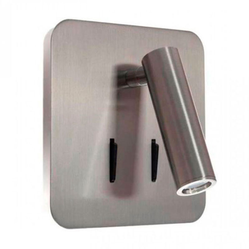 Бра Chelsom WALL LED DOCK Silver Square Серебряный Бра Chelsom WALL LED DOCK Silver Square Серебряный в Липецке | Loft Concept