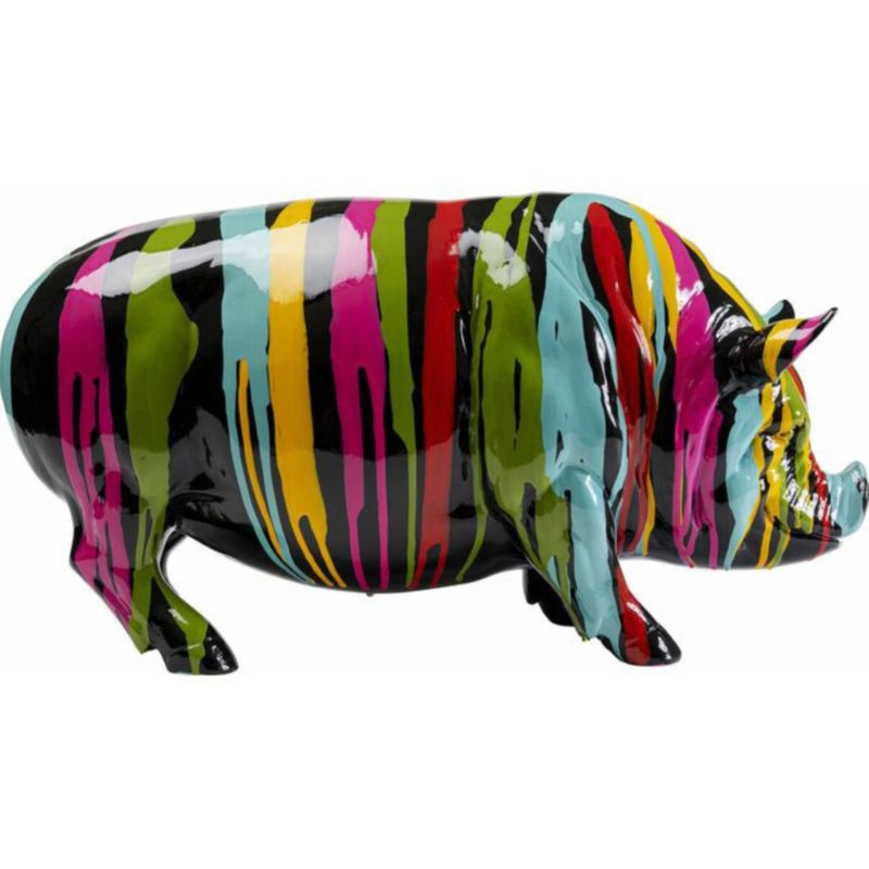 Статуэтка Designer pig Разноцветный Статуэтка Designer pig Разноцветный в Липецке | Loft Concept