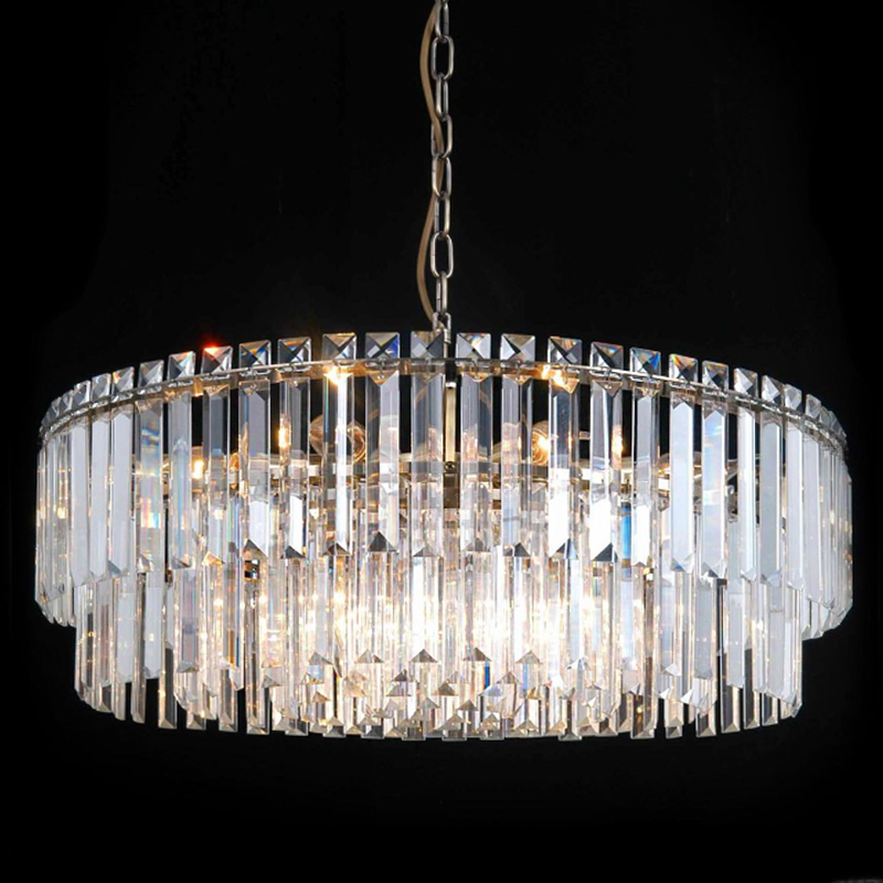 Люстра Odeon Chandelier Прозрачное Стекло диаметр 62 Прозрачный (Transparent) Латунь Люстра Odeon Chandelier Прозрачное Стекло диаметр 62 Прозрачный (Transparent) Латунь в Липецке | Loft Concept