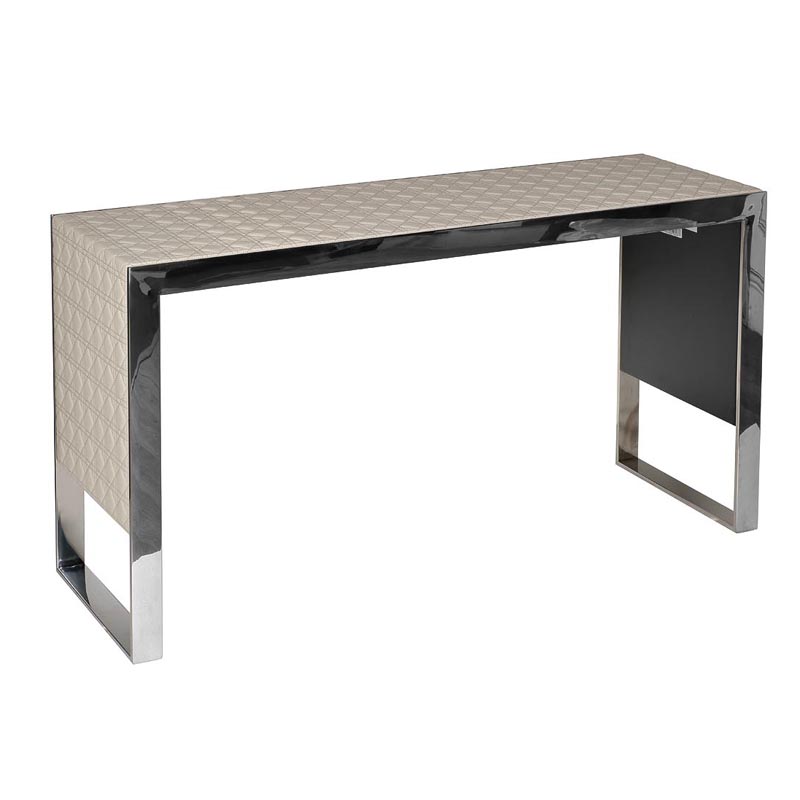 Консоль Lemar Console eco leather Кремовый Консоль Lemar Console eco leather Кремовый в Липецке | Loft Concept