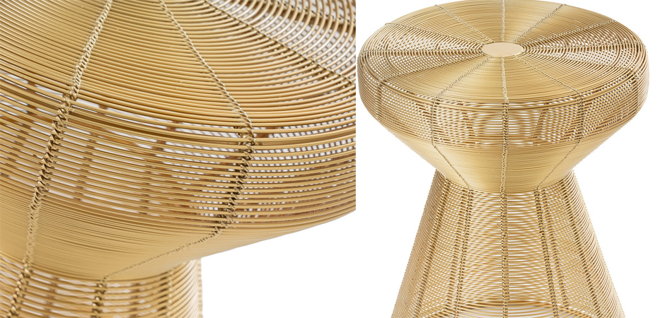 Приставной столик Iron Wire Table Приставной столик Iron Wire Table - Loft-Concept в Липецке