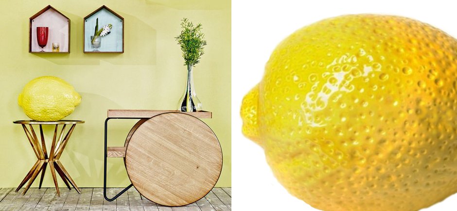 Аксессуар lemon ceramics Большой Лимон Аксессуар lemon ceramics Большой Лимон - Loft-Concept в Липецке