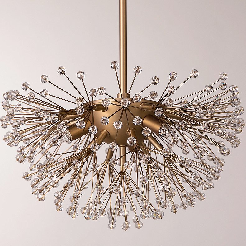 Люстра Dickinson Chandelier Золотой Люстра Dickinson Chandelier Золотой в Липецке | Loft Concept