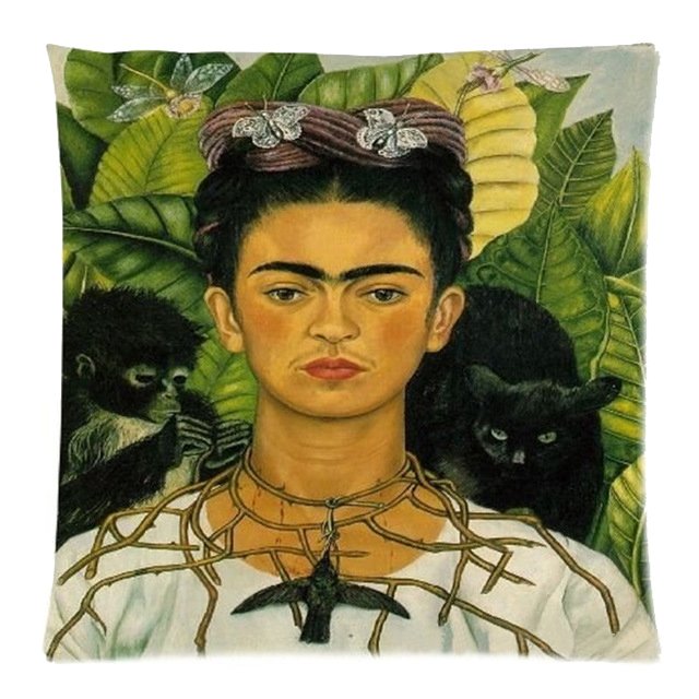 Декоративная подушка Frida Kahlo 2 Декоративная подушка Frida Kahlo 2 в Липецке | Loft Concept