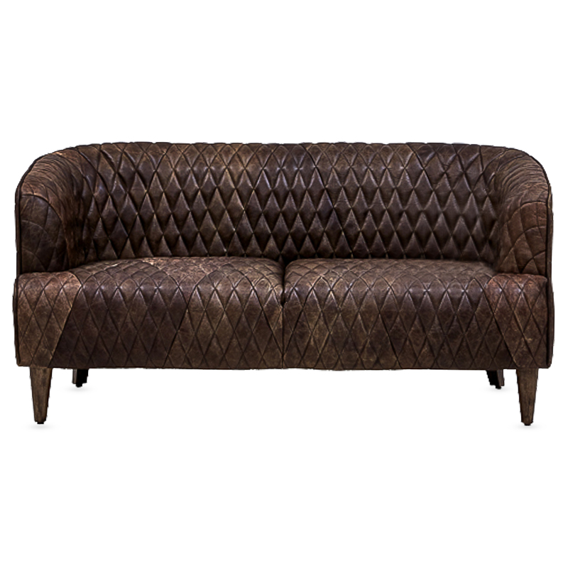 Диван Rhombuses Upholstery Sofa Коричневый Диван Rhombuses Upholstery Sofa Коричневый в Липецке | Loft Concept