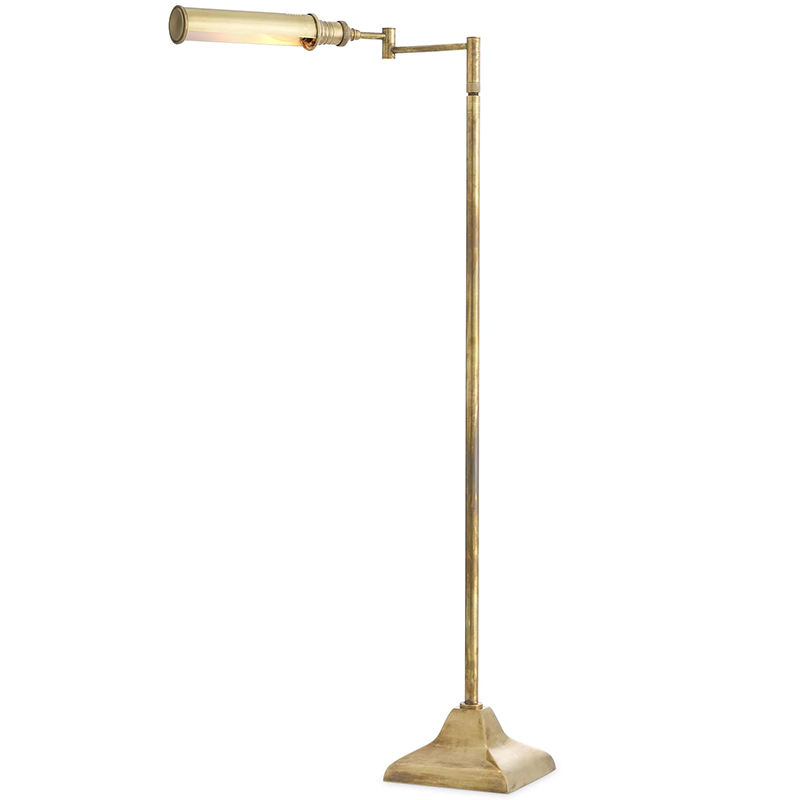 Торшер Eichholtz Floor Lamp Kingston Brass Латунь Торшер Eichholtz Floor Lamp Kingston Brass Латунь в Липецке | Loft Concept
