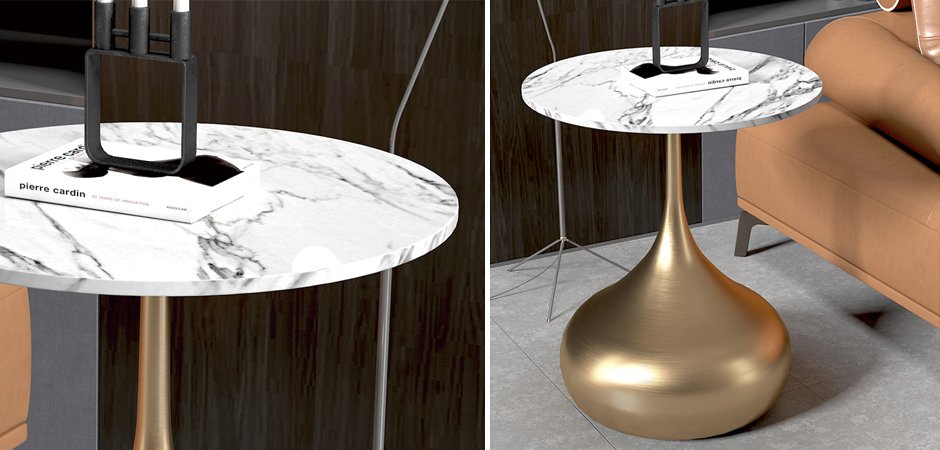 Приставной стол Gold Base Приставной стол Gold Base - Loft-Concept в Липецке