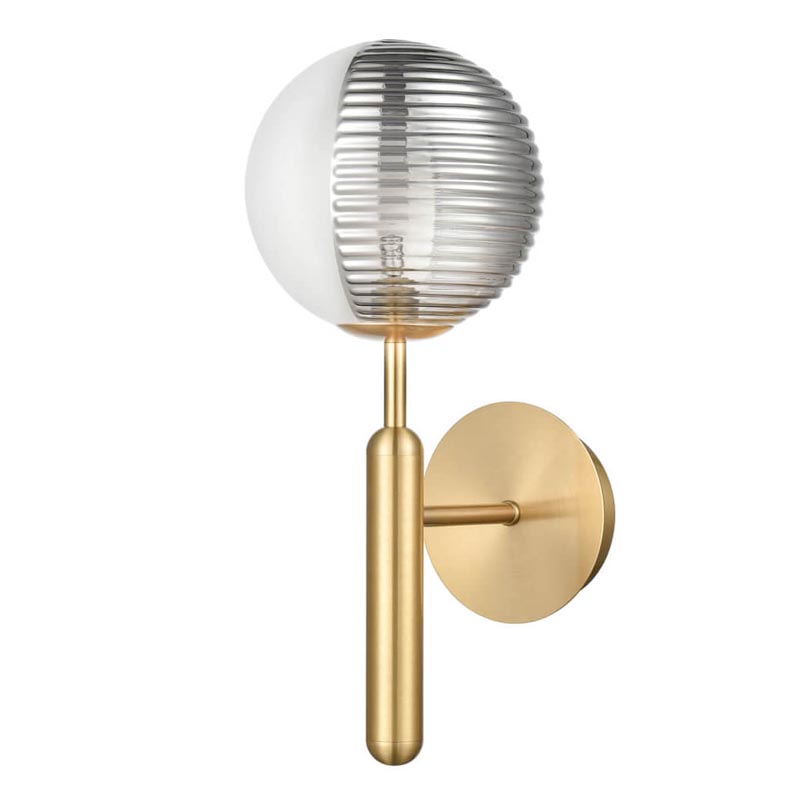 Бра Ademar Sconce Золотой Белый Серый Бра Ademar Sconce Золотой Белый Серый в Липецке | Loft Concept