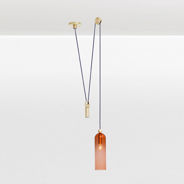 Подвесной светильник Shape up Pendant Pulledout Латунь Подвесной светильник Shape up Pendant Pulledout Латунь в Липецке | Loft Concept