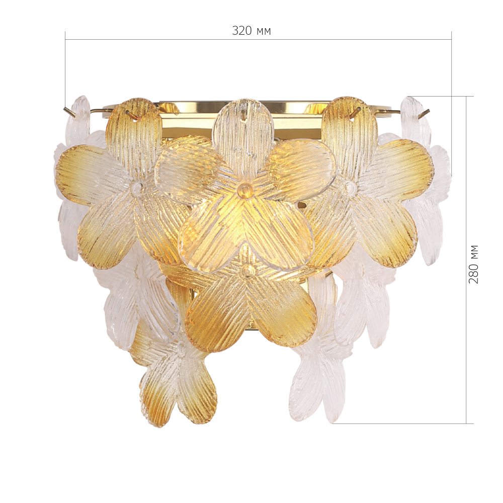 Бра с цветочными мотивами Light Floral Glow в Липецке