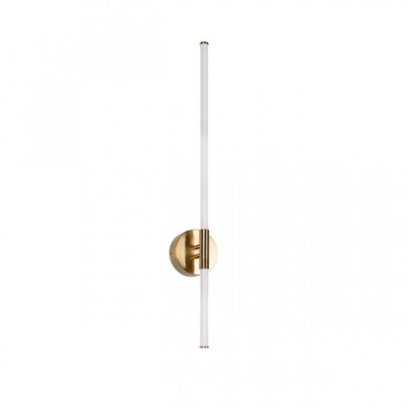 Бра светодиодное Trumpet Tube Gold 80 см Золотой Белый Бра светодиодное Trumpet Tube Gold 80 см Золотой Белый в Липецке | Loft Concept