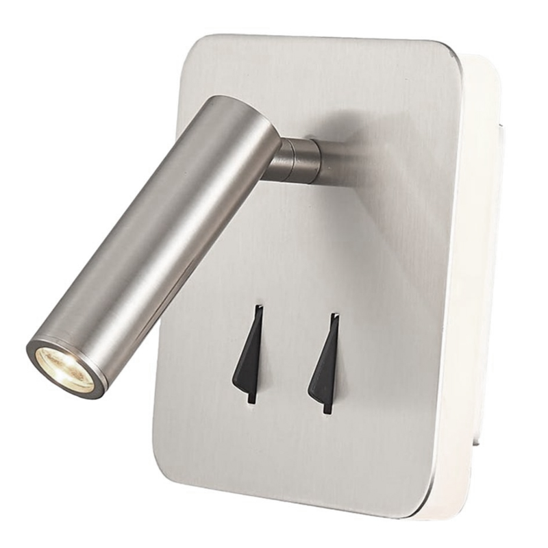 Настенный спот Nickel Square Spot Wall Lamp Никель Настенный спот Nickel Square Spot Wall Lamp Никель в Липецке | Loft Concept