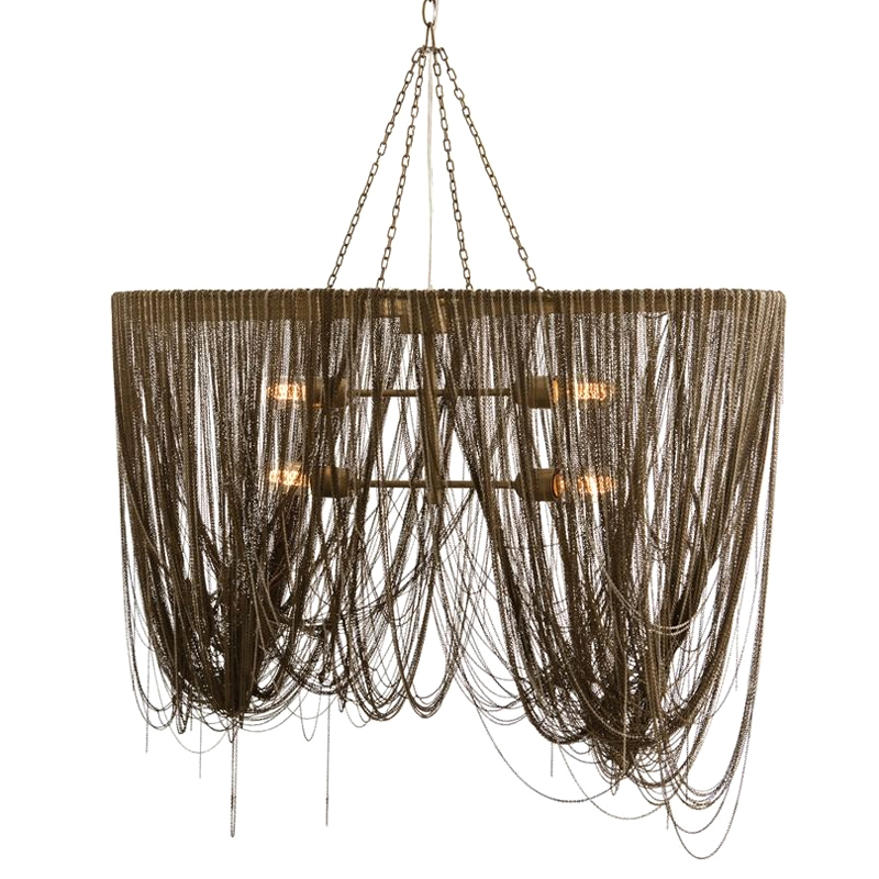 Люстра Arteriors LAYLA PENDANT Золотой Серебряный Люстра Arteriors LAYLA PENDANT Золотой Серебряный в Липецке | Loft Concept