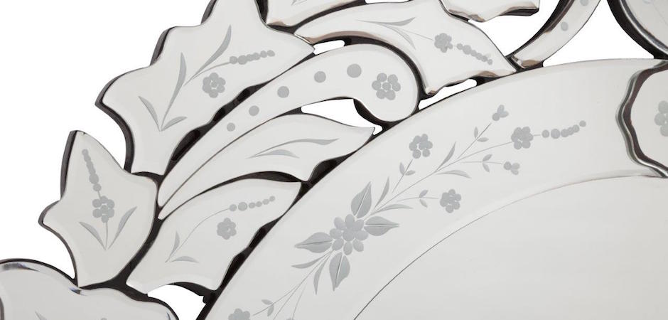 Зеркало Silver Plate Venetian Mirror Зеркало Silver Plate Venetian Mirror - Loft-Concept в Липецке