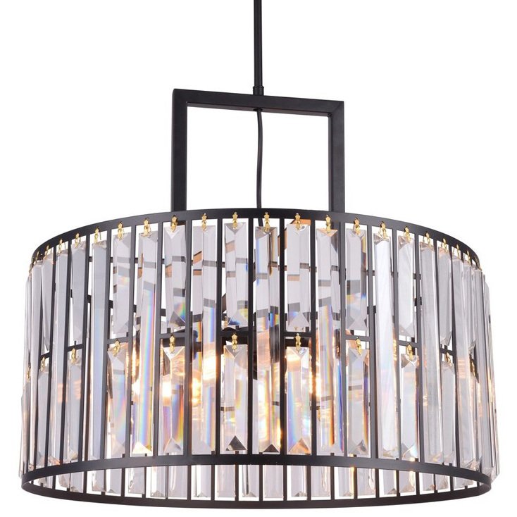 Люстра RH 1920S Odeon Round 48 Черный Люстра RH 1920S Odeon Round 48 Черный в Липецке | Loft Concept