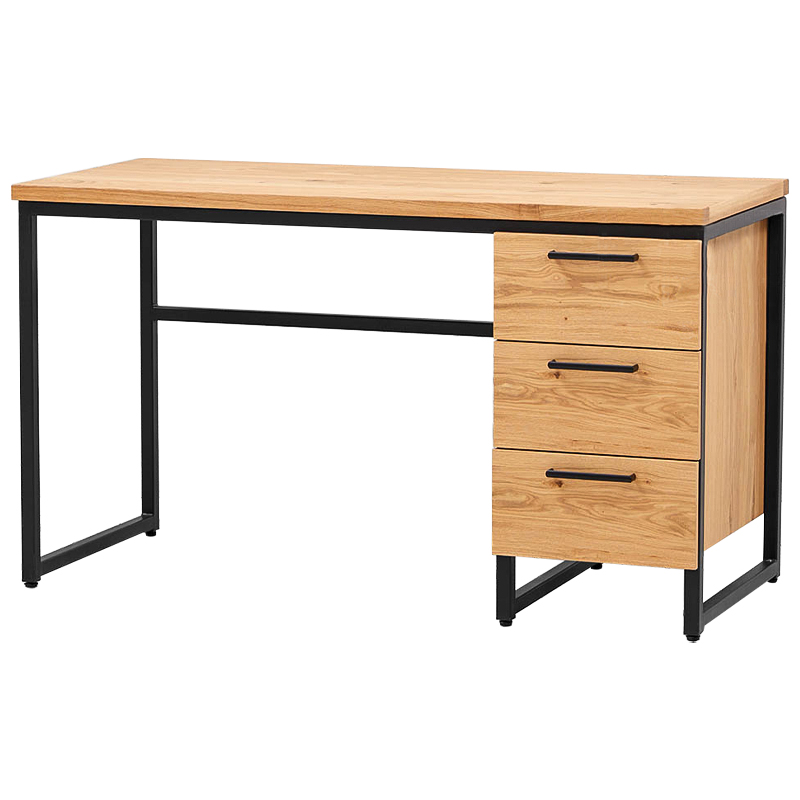 Рабочий стол Curtis Loft Desk Древесина Черный Рабочий стол Curtis Loft Desk Древесина Черный в Липецке | Loft Concept