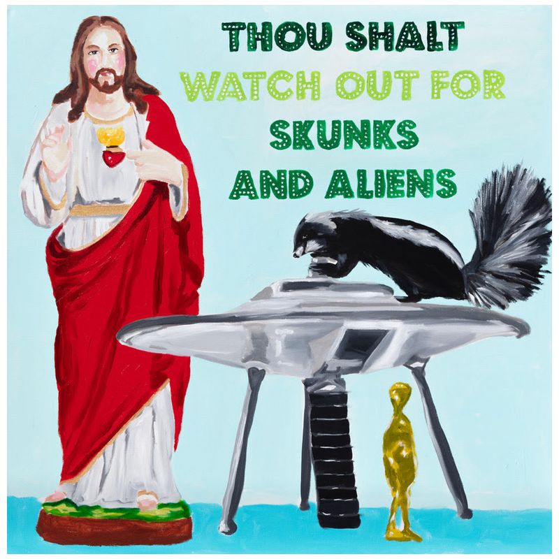 Картина Thou Shalt Watch Out for Skunks and Aliens Мульти в Липецке | Loft Concept 