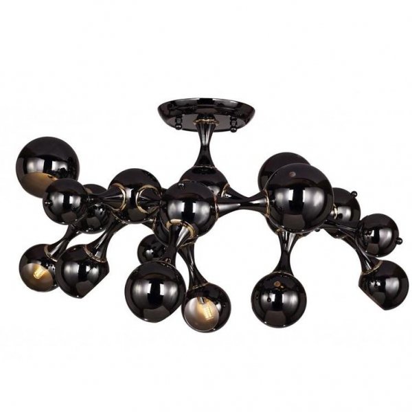 Потолочный светильник Chemical Light Top 9 Black Черный Потолочный светильник Chemical Light Top 9 Black Черный в Липецке | Loft Concept