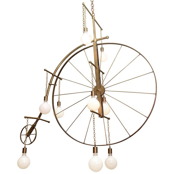 Люстра Large Bicycle Chandelier Люстра Large Bicycle Chandelier в Липецке | Loft Concept