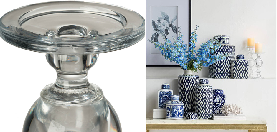 Подсвечник Glass Candlestick II Подсвечник Glass Candlestick II - Loft-Concept в Липецке