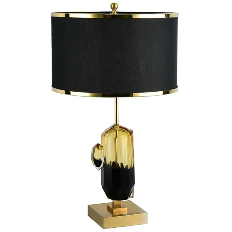 Дизайнерский настольный светильник Luxery Table Lamp Черный Золотой Дизайнерский настольный светильник Luxery Table Lamp Черный Золотой в Липецке | Loft Concept