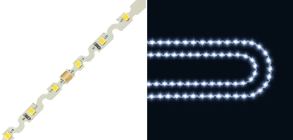 Светодиодная лента 5W/m 60LED/m 2835SMD холодный белый 5M Светодиодная лента 5W/m 60LED/m 2835SMD холодный белый 5M - Loft-Concept в Липецке