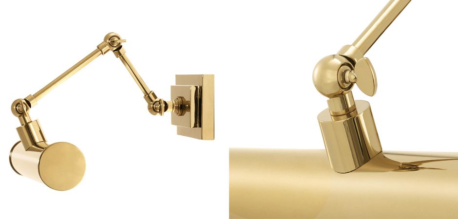 Бра Eichholtz Wall Lamp Pacific Gold Бра Eichholtz Wall Lamp Pacific Gold - Loft-Concept в Липецке
