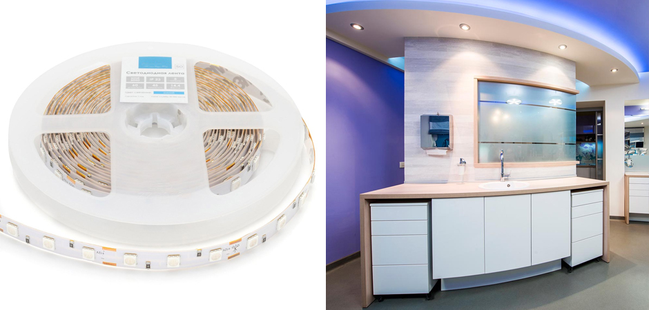Светодиодная лента 14,4W/m 60LED/m 5050SMD синий Светодиодная лента 14,4W/m 60LED/m 5050SMD синий - Loft-Concept в Липецке