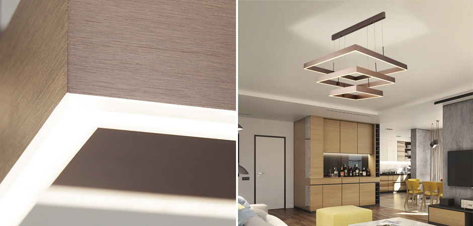Люстра Ribbon Squares Chandelier Люстра Ribbon Squares Chandelier - Loft-Concept в Липецке