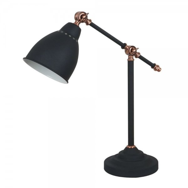 Настольная лампа Holder Table Lamp Black Черный Настольная лампа Holder Table Lamp Black Черный в Липецке | Loft Concept