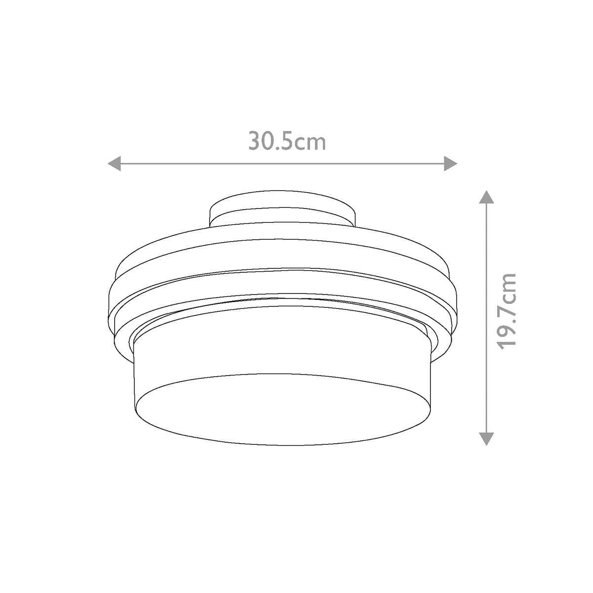 Потолочный светильник с прозрачным стеклянным плафоном с эффектом пузырьков Kichler в Липецке
