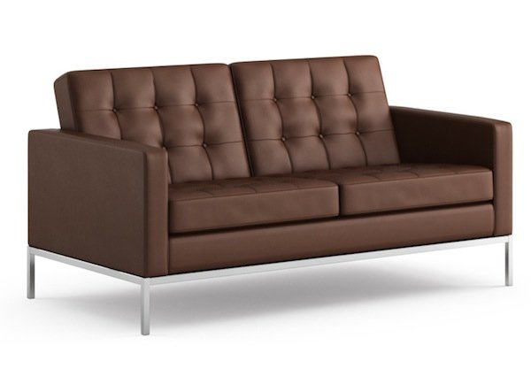 Диван Florence Knoll Settee Темно-синий Серый Оранжевый Черный Белый Зеленый Коричневый Красный Диван Florence Knoll Settee Темно-синий Серый Оранжевый Черный Белый Зеленый Коричневый Красный в Липецке | Loft Concept
